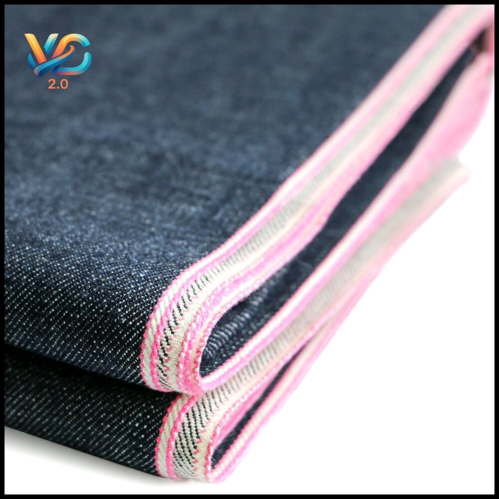 16.5oz Heavyweight Raw Selvedge Denim Fabric, 35"‎ Wide, 5 Yards
